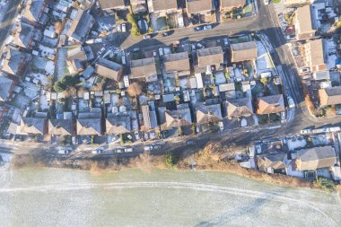 İngiliz Hava Kuvvetleri İHA 'sı Mavi Gök Emlak Ajanı. Kar, kış havası