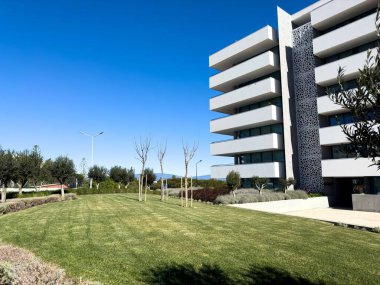 EU Modern european complex of apartment buildings. And outdoor facilities. Portugal, Lagos