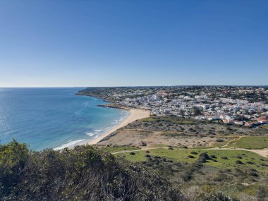 Praia Da Luz Beautiful sandy beach Algarve Portugal