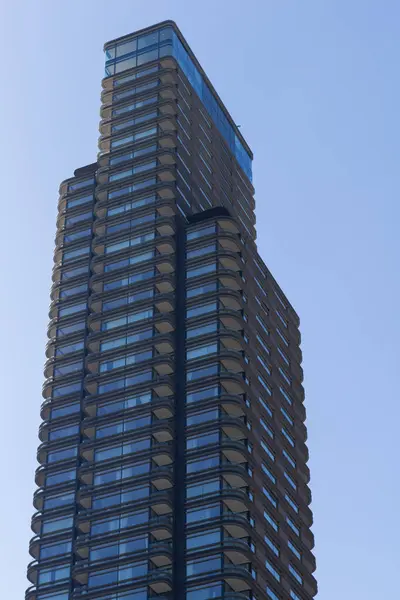 Londres Reino Unido Cierre Sede Oficina Dentro Los Rascacielos Modernos — Foto de Stock