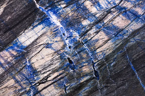 Textura Pedra Natural Katuba Blue Sodalite Laje Granito Cor Cinza — Fotografia de Stock