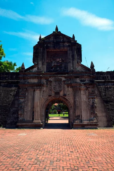 Fort Santiago Manila Walled City Intramuros Filipinas Julio 2022 Una — Foto de Stock