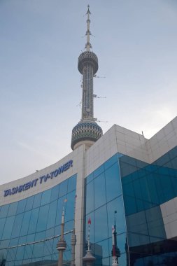 Taşkent, Özbekistan 21 Mart 2025 Taşkent Televizyon Kulesi