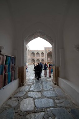Registan Meydanı Gözlemevi Semerkand Özbekistan 26 Mart 2025 Kayıt Kompleksi Tarihi Müzesi