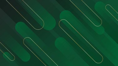 Yarım tonlu soyut zümrüt yeşil dinamik arkaplan. Gradyan köşegen çizgiler. Modern fütürist duvar kağıdı. Şablonlar, satış afişleri, etkinlikler, reklamlar, web ve sayfalar için uygundur