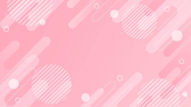 Soyut pembe eğimli geometrik arkaplan. Modern dinamik duvar kağıtları. Şablonlar, satış afişleri, işletmeler, reklamlar, etkinlikler, web ve sayfalar için elverişli