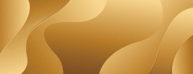 Zarif altın rengi, lüks bir arka plan. Soyut duvar kağıdı tasarımı. Davetler, ödüller, satışlar, etkinlikler, şablonlar, afişler, kartlar, kapaklar, web siteleri, sayfalar ve daha fazlası için uygundur