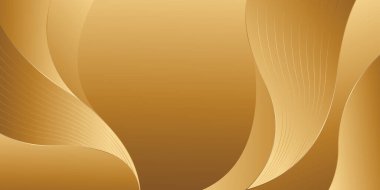 Zarif altın rengi, lüks bir arka plan. Soyut duvar kağıdı tasarımı. Davetler, ödüller, satışlar, etkinlikler, şablonlar, afişler, kartlar, kapaklar, web siteleri, sayfalar ve daha fazlası için uygundur