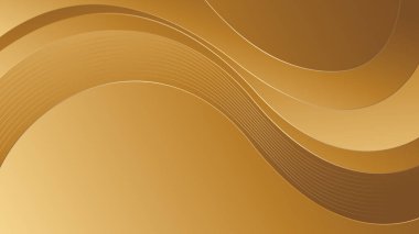 Zarif altın rengi, lüks bir arka plan. Soyut duvar kağıdı tasarımı. Davetler, ödüller, satışlar, etkinlikler, şablonlar, afişler, kartlar, kapaklar, web siteleri, sayfalar ve daha fazlası için uygundur