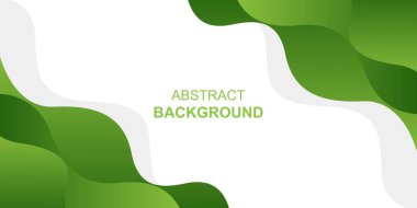 Soyut yeşil sıvı dalga arkaplanı. Doğa rengi. Modern dinamik duvar kağıdı. Satışlar, iş dünyası, reklamlar, etkinlikler, posterler, web siteleri ve sayfalar için şablon afişi