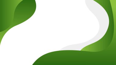 Soyut yeşil sıvı dalga arkaplanı. Doğa rengi. Modern dinamik duvar kağıdı. Satışlar, iş dünyası, reklamlar, etkinlikler, posterler, web siteleri ve sayfalar için şablon afişi