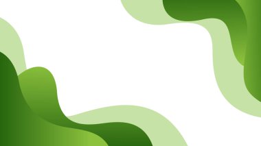Soyut yeşil sıvı dalga arkaplanı. Doğa rengi. Modern dinamik duvar kağıdı. Satışlar, iş dünyası, reklamlar, etkinlikler, posterler, web siteleri ve sayfalar için şablon afişi