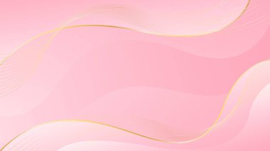 Zarif pembe lüks arka plan. Pembe güzellik, dalga şekilli, dinamik duvar kağıdı. Güzellik ürünleri, satışlar, reklamlar, sayfalar, olaylar, web ve diğerleri için şablon afişi