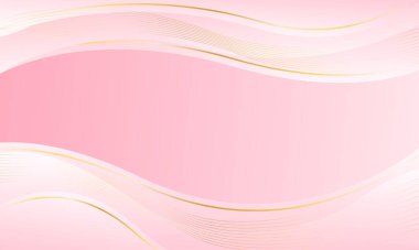 Zarif pembe lüks arka plan. Pembe güzellik, dalga şekilli, dinamik duvar kağıdı. Güzellik ürünleri, satışlar, reklamlar, sayfalar, olaylar, web ve diğerleri için şablon afişi