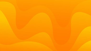 Turuncu dalga arkaplan vektörü, sıvı gradyan bileşimi. Şablonlar, satış afişleri, reklamlar, etkinlikler, web siteleri ve sayfalar için uygun soyut dinamik duvar kağıdı