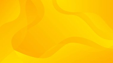 Parlak turuncu dinamik soyut arkaplan. Modern eğimli turuncu renk. Satışlar, etkinlikler, tatiller, partiler ve düşüşler için yeni bir şablon. Yumuşak gölgeli dalgalanan şekiller