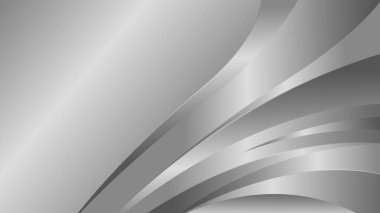 Zarif soyut gümüş metalik arka plan. Şatafatlı kıvrımlı duvar kağıdı. Şablonlar, pankartlar, kapaklar, satışlar, iş, etkinlikler, ödüller, web siteleri, sayfalar ve daha fazlası için uygundur