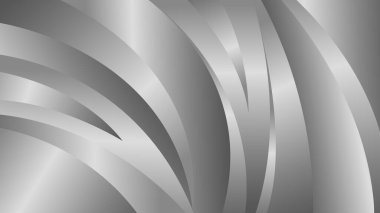 Zarif soyut gümüş metalik arka plan. Şatafatlı kıvrımlı duvar kağıdı. Şablonlar, pankartlar, kapaklar, satışlar, iş, etkinlikler, ödüller, web siteleri, sayfalar ve daha fazlası için uygundur