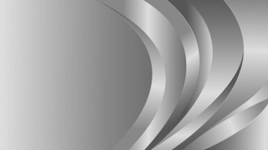 Zarif soyut gümüş metalik arka plan. Şatafatlı kıvrımlı duvar kağıdı. Şablonlar, pankartlar, kapaklar, satışlar, iş, etkinlikler, ödüller, web siteleri, sayfalar ve daha fazlası için uygundur