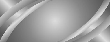 Zarif soyut gümüş metalik arka plan. Lüks dalga tasarımı. Şablonlar, pankartlar, kapaklar, satışlar, iş, etkinlikler, ödüller, web siteleri, sayfalar ve daha fazlası için uygundur