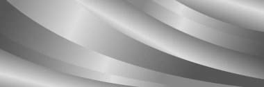 Zarif soyut gümüş metalik arka plan. Lüks dalga tasarımı. Şablonlar, pankartlar, kapaklar, satışlar, iş, etkinlikler, ödüller, web siteleri, sayfalar ve daha fazlası için uygundur