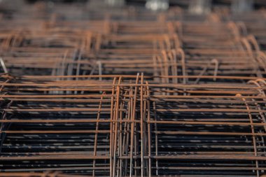 İnşaat için çelik örgü ruloları