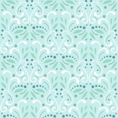 Açılış süsü ile soyut, pürüzsüz desen. Çiçeksel süs dokusu. Dekoratif Arapça vektör deseni. Tasarım taşı, kart, davetiye, duvar kağıdı, ambalaj kağıdı, kumaş için klasik mozaik