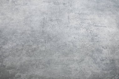 Gri cilalı beton arka plan dokusu. Sert beton desenli hafif alçı duvar kağıdı. Boş grunge duvar konsepti veya zemin zemin zemin. Soyut yüzey modeli. Üst görünüm, kapat, boşluğu kopyala