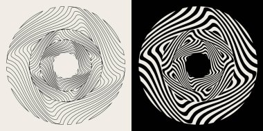 Vector hand drawn minimalistic placard with illustration . Creative abstract artwork . Template for card, poster, banner, print for t-shirt, pin, badge, patch.