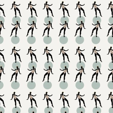 Elle çizilmiş minimalist tabela ve sarı saçlı bir kız tasviri. Yaratıcı soyut sanat eserleri. Kart, poster, afiş, tişört için baskı, broşür.