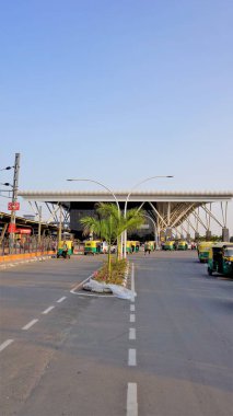 Bangalore,Karnataka,India-October 26 2022: Premises of Sir M Visvesvaraya Terminal or SMVB premises at golden hour at evening. Indian Railway station located in Baiyyapanahalli, Bangalore.