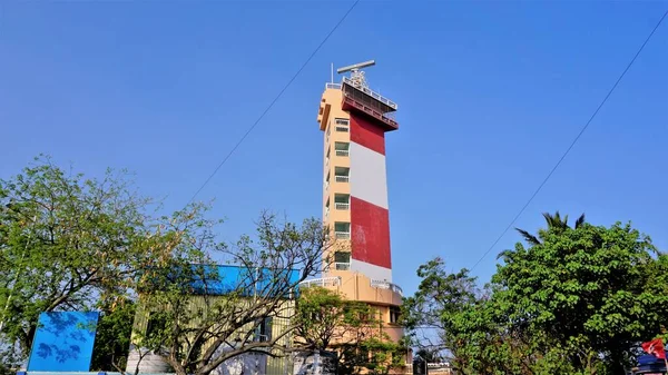Chennai Tamilnadu Indien Dezember 2022 Schöne Aussicht Auf Chennai Leuchtturm — Stockfoto