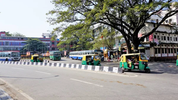 Bangalore Karnataka India January 2023 Άποψη Του Δρόμου Της Πόλης — Φωτογραφία Αρχείου