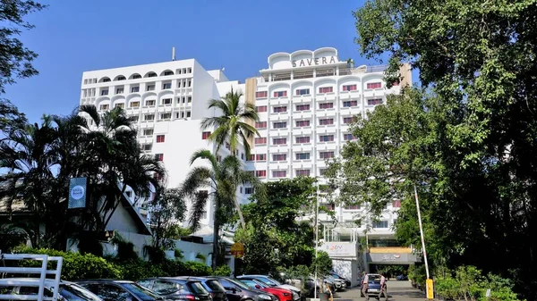 Chennai Tamilnadu India Dicembre 2022 Ingresso Frontale Dell Hotel Savera — Foto Stock