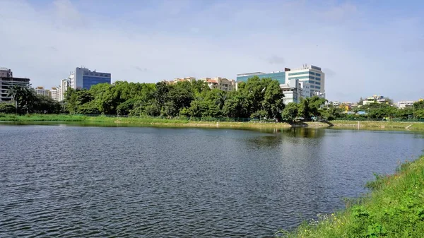 Bangalore Karnataka Indie Září 2022 Krásný Výhled Zahradní Město Aka — Stock fotografie