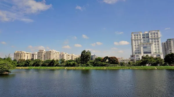 Bangalore Karnataka India Septiembre 2022 Hermosa Vista Ciudad Jardín Aka —  Fotos de Stock
