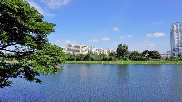 Bangalore Karnataka Índia Setembro 2022 Bela Vista Cidade Jardim Aka — Fotografia de Stock