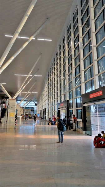 Bangalore Karnataka Indie Říjen 2022 Krásná Moderní Interiérová Architektura Terminálu — Stock fotografie