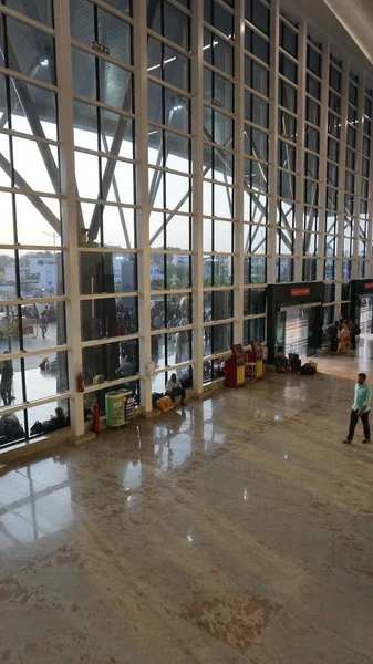 Bangalore Karnataka Hindistan Ekim 2022 Sir Visvesvaraya Terminali Veya Smvb — Stok fotoğraf