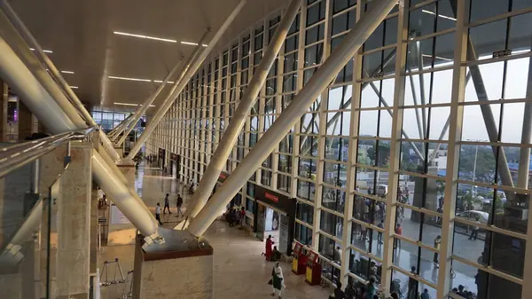 Bangalore Karnataka India October 2022 Beautiful Modern World Class Interior — стокове фото