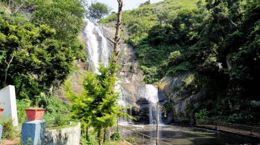 Kodaikanal gümüş çağlayan suyun güzel manzarası. Aile, arkadaşlar ve balayı için en iyi turistik mekan.