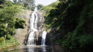 Kodaikanal gümüş çağlayan suyun güzel manzarası. Aile, arkadaşlar ve balayı için en iyi turistik mekan.