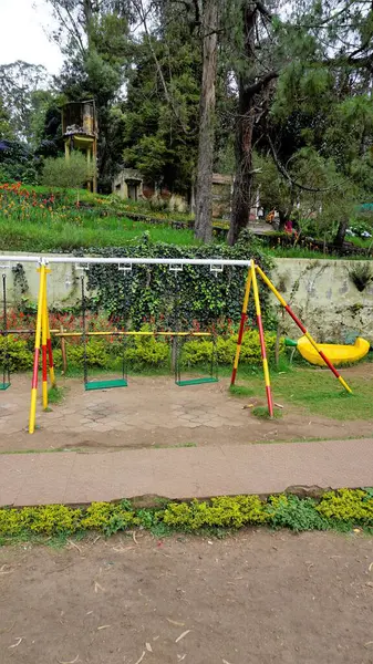 Zona Juegos Para Niños Desde Bryant Park Uno Los Lugares —  Fotos de Stock