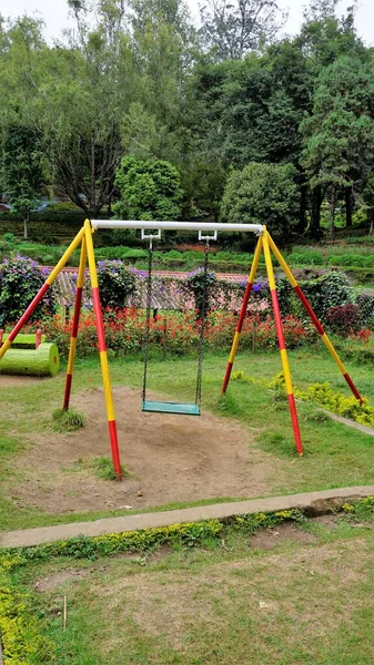 Zona Juegos Para Niños Desde Bryant Park Uno Los Lugares — Foto de Stock