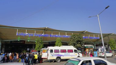 Guwahati, Hindistan - 03 Aralık 2023: Lokpriya Gopinath Bordoloi Uluslararası Havalimanı Borjhar Guwahati, Assam. Yöneten Adani grubu.