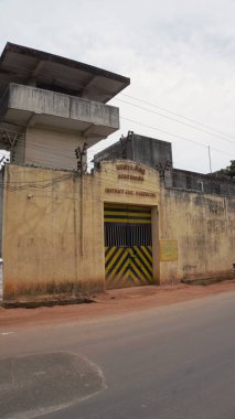 Nagerboil, Tamilnadu, Hindistan - 03 Aralık 2024: Bölge Hapishane Tırnak Bobini, Kanyakumari Bölgesi.