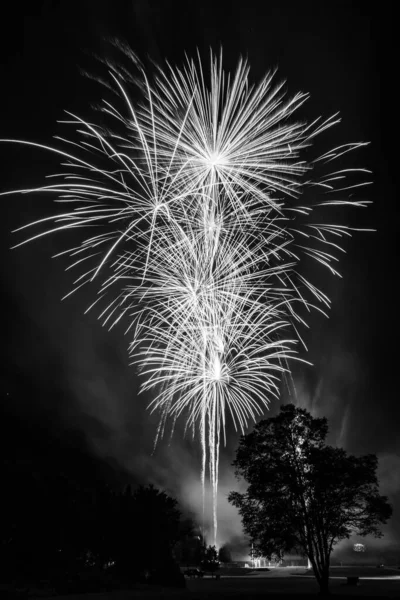 Feuerwerk Juli 2018 Joplin Missouri — Stockfoto