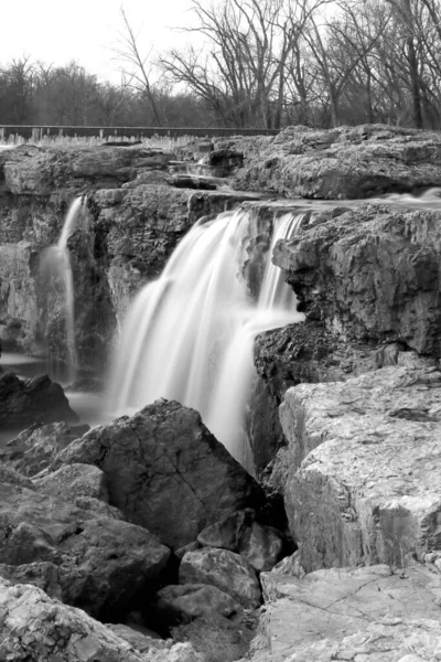 그랜드 Grand Falls Falls 미주리 주에서 폭포이다 미주리주 남서부 지역의 — 스톡 사진
