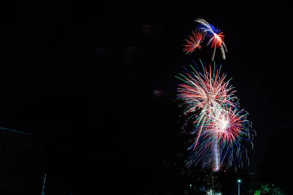 Fireworks Missouri Southern State University Mssu Joplin Missouri July 2022 — Stock Photo, Image