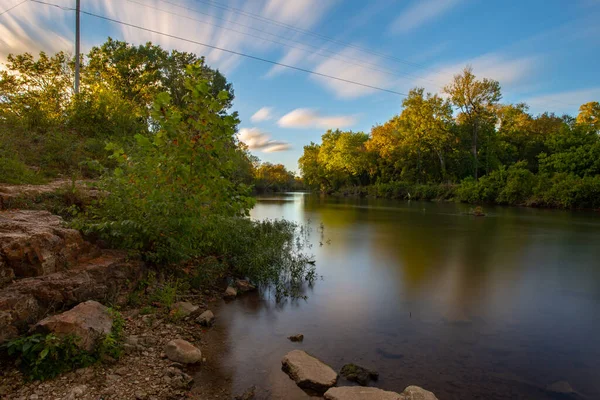 Shoal Creek Bij Wildcat Glades Joplin Missouri — Stockfoto